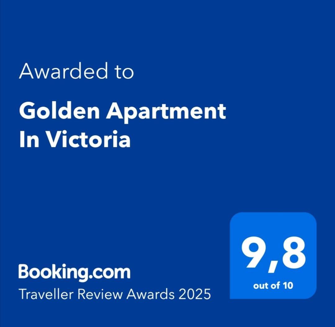 Golden Apartment In Victoria Athén Kültér fotó